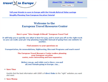 Tablet Screenshot of agents-traveltoeurope.com
